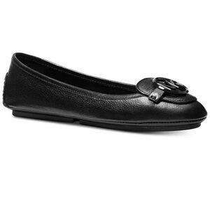MICHAEL Michael Kors. Lillie ballet flats. Black leather. Size 8. New unworn